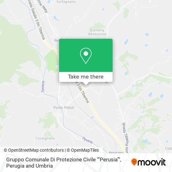 Gruppo Comunale Di Protezione Civile ""Perusia"" map