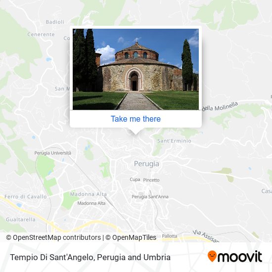 Tempio Di Sant'Angelo map