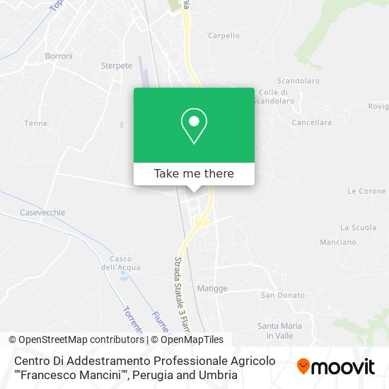 Centro Di Addestramento Professionale Agricolo ""Francesco Mancini"" map