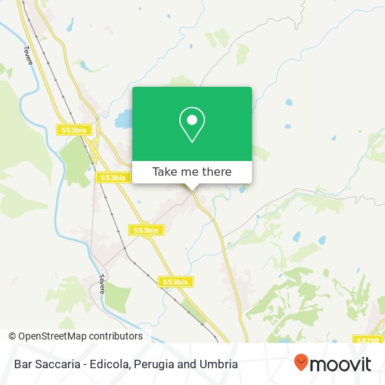 Bar Saccaria - Edicola map