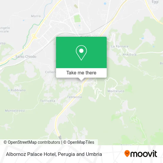 Albornoz Palace Hotel map