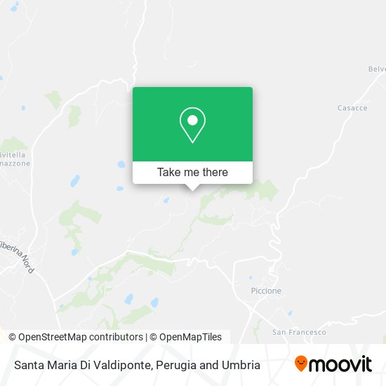 Santa Maria Di Valdiponte map