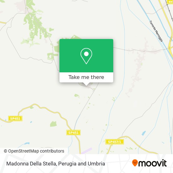 Madonna Della Stella map