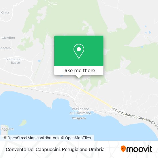 Convento Dei Cappuccini map