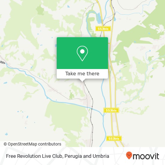 Free Revolution Live Club map