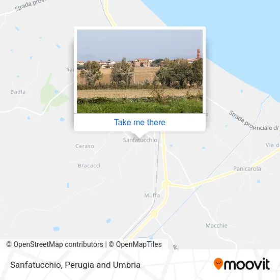 Sanfatucchio map