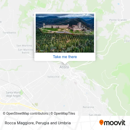 Rocca Maggiore map