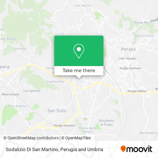 Sodalizio Di San Martino map