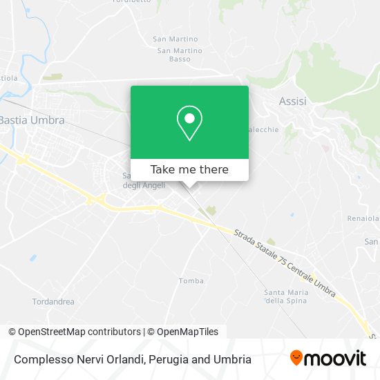 Complesso Nervi Orlandi map