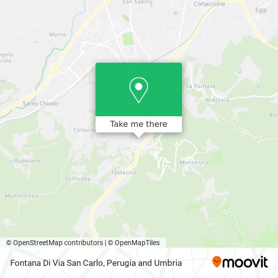 Fontana Di Via San Carlo map