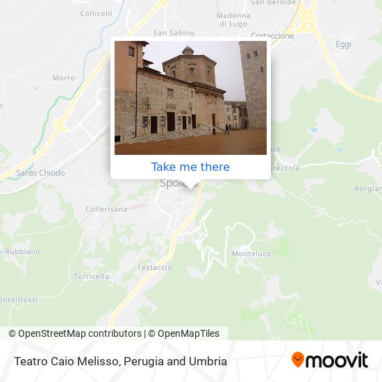 Teatro Caio Melisso map