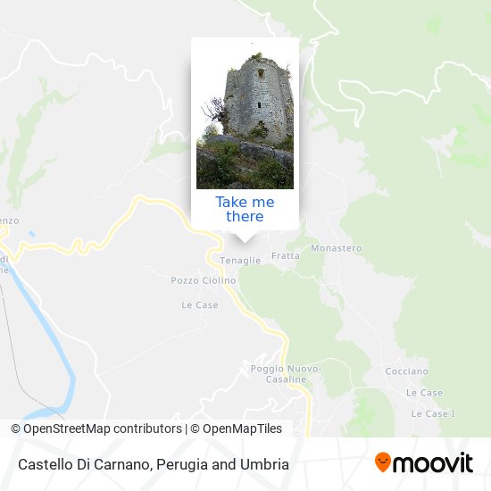 Castello Di Carnano map