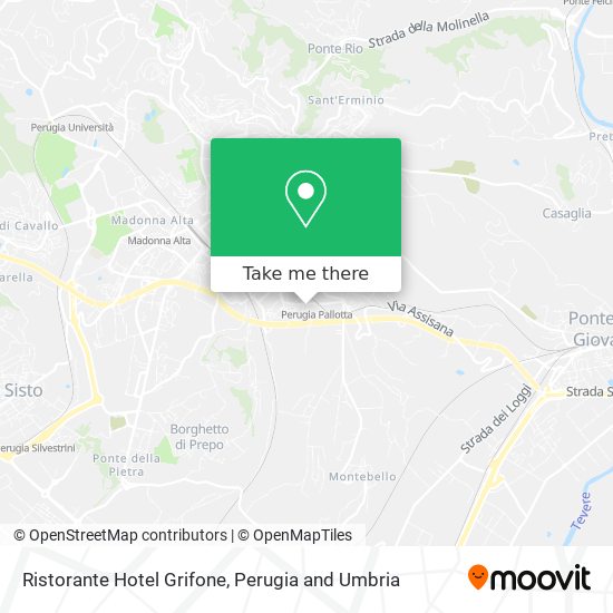 Ristorante Hotel Grifone map