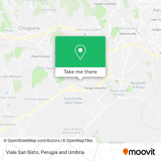 Viale San Sisto map