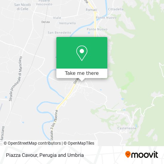 Piazza Cavour map