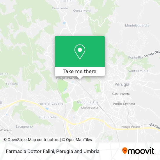 Farmacia Dottor Falini map