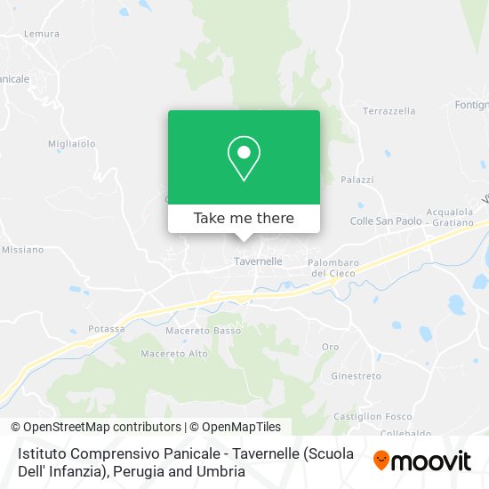 Istituto Comprensivo Panicale - Tavernelle (Scuola Dell' Infanzia) map