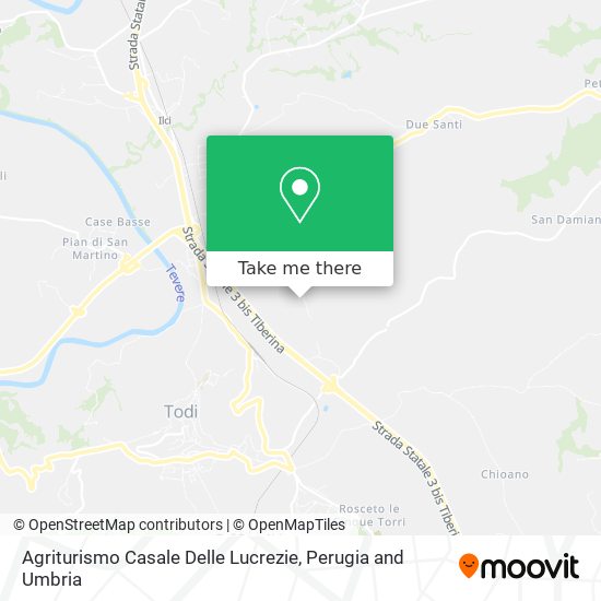 Agriturismo Casale Delle Lucrezie map