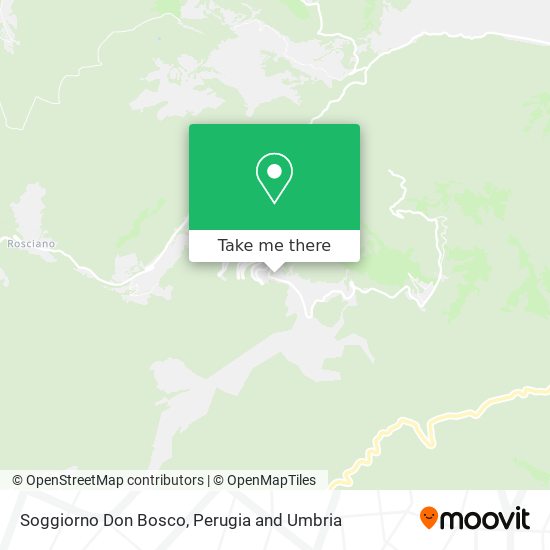 Soggiorno Don Bosco map