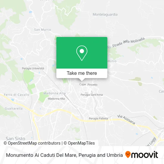 Monumento Ai Caduti Del Mare map