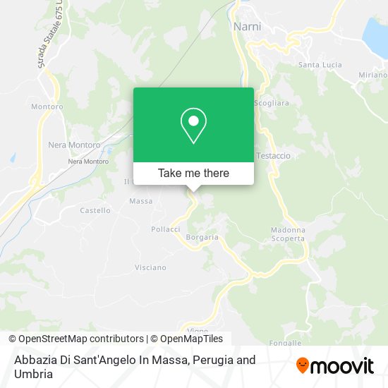 Abbazia Di Sant'Angelo In Massa map