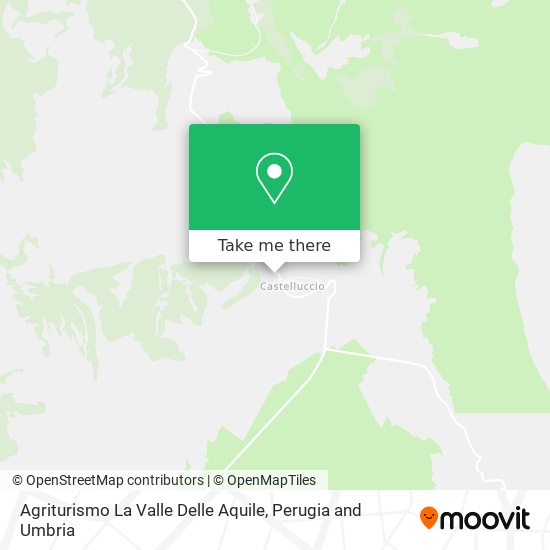 Agriturismo La Valle Delle Aquile map