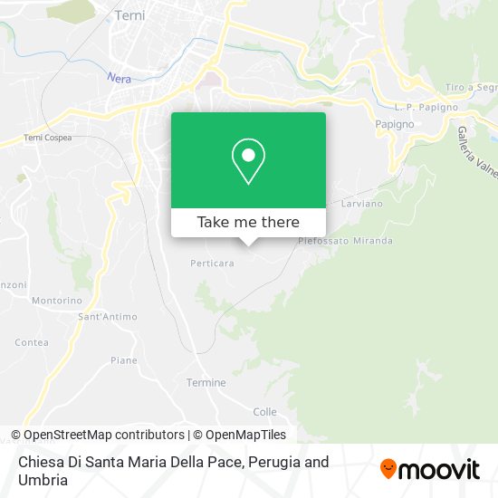 Chiesa Di Santa Maria Della Pace map