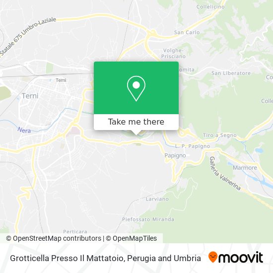 Grotticella Presso Il Mattatoio map