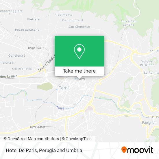 Hotel De Paris map
