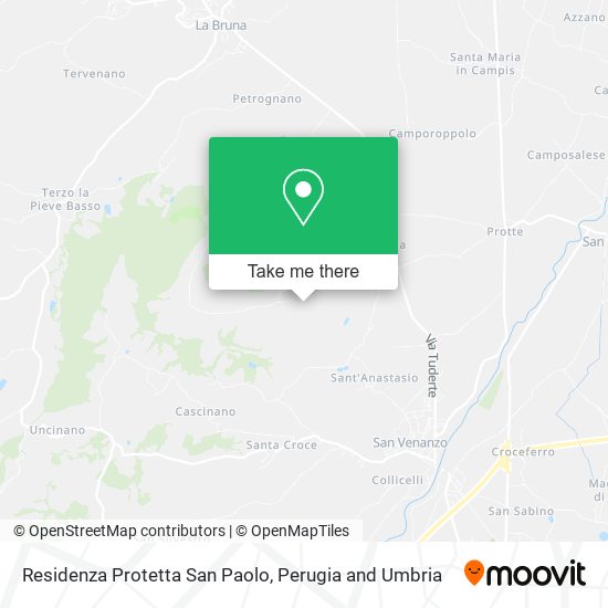Residenza Protetta San Paolo map