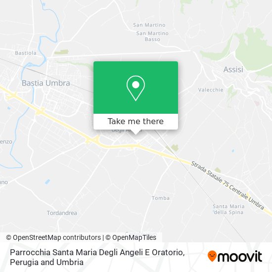 Parrocchia Santa Maria Degli Angeli E Oratorio map