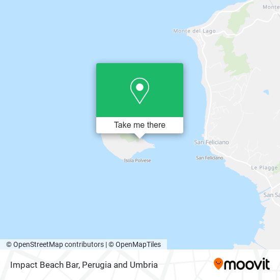 Impact Beach Bar map