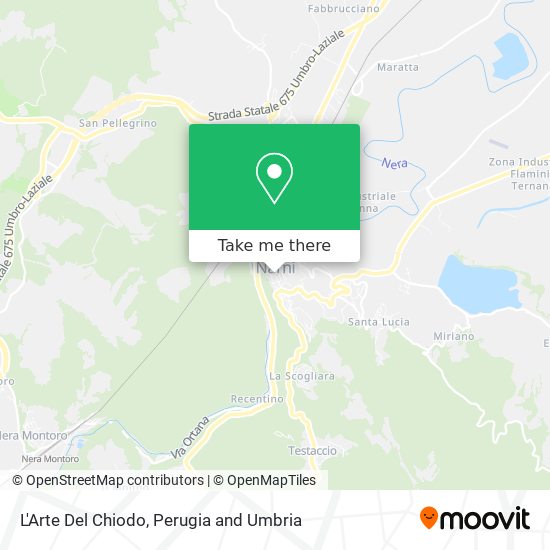 L'Arte Del Chiodo map
