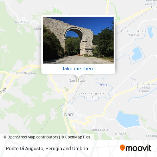 Ponte Di Augusto map