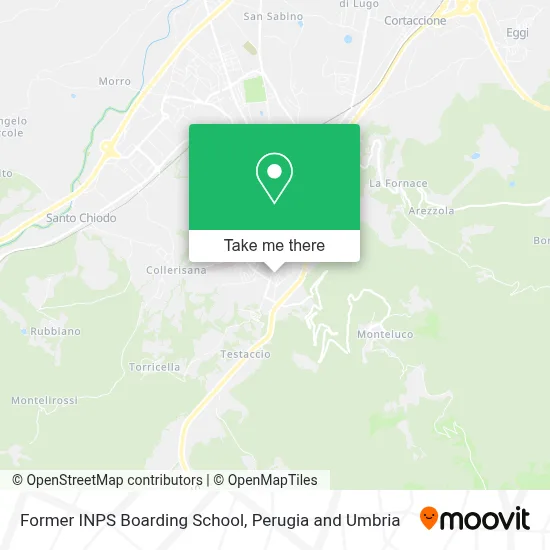 Former INPS Boarding School map