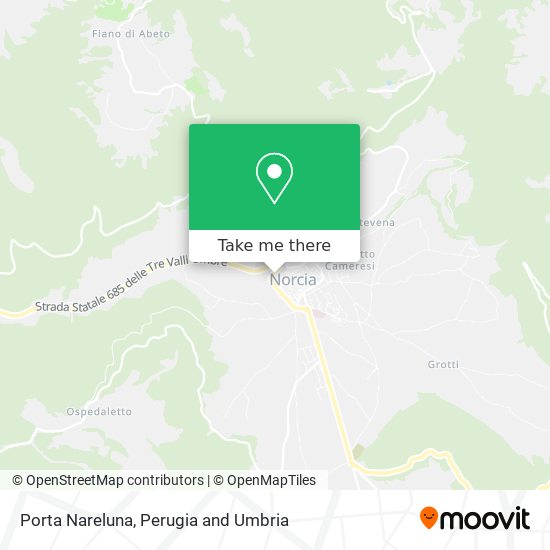 Porta Nareluna map