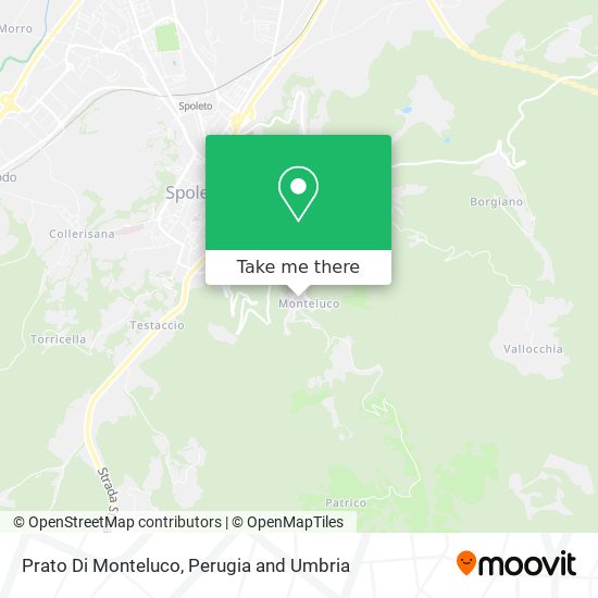 Prato Di Monteluco map