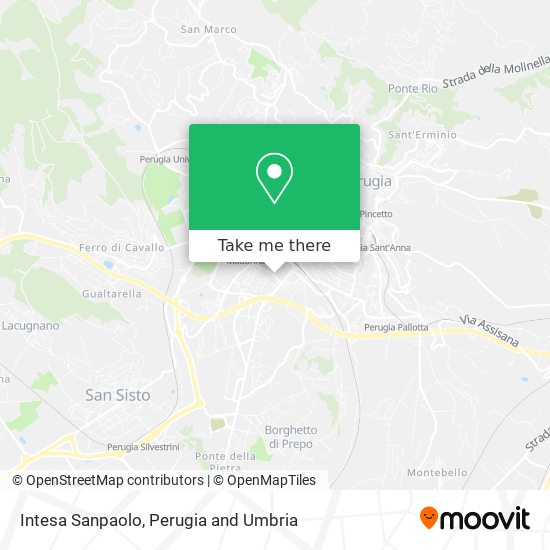 Intesa Sanpaolo map