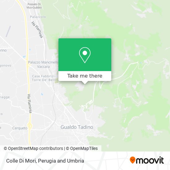 Colle Di Mori map