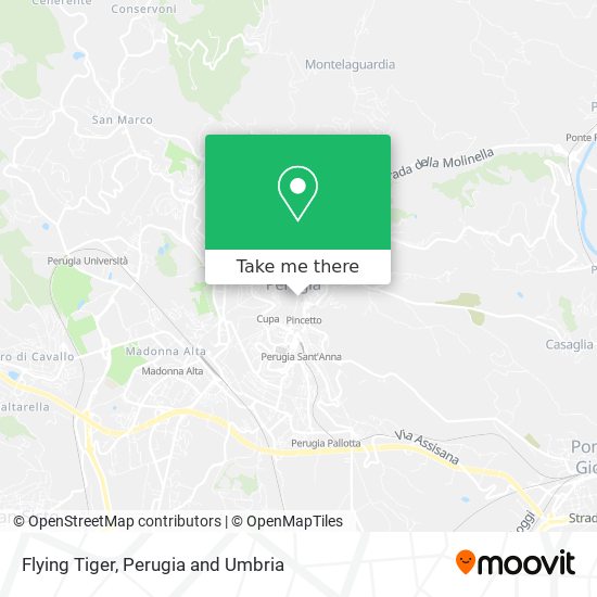 Flying Tiger map