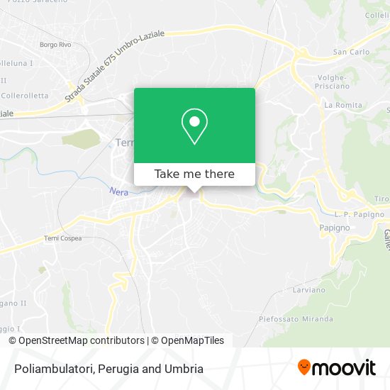 Poliambulatori map