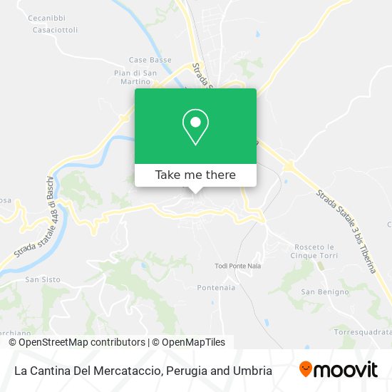 La Cantina Del Mercataccio map