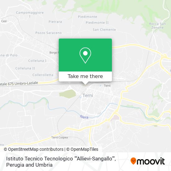Istituto Tecnico Tecnologico ""Allievi-Sangallo"" map