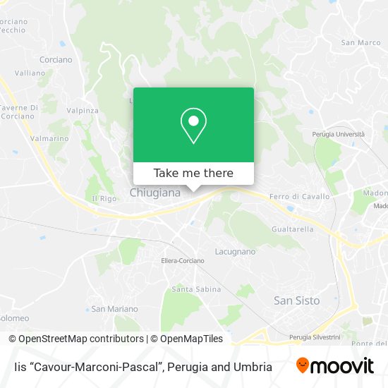 Iis “Cavour-Marconi-Pascal” map