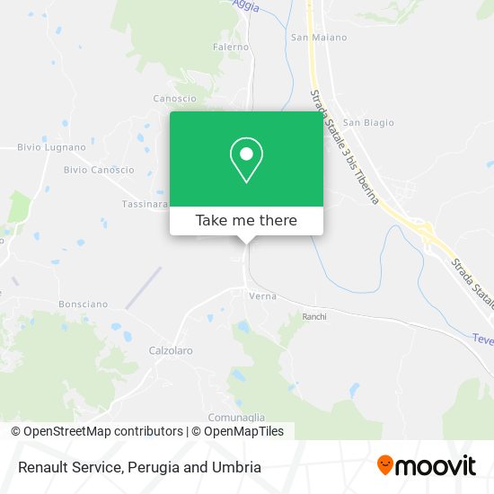 Renault Service map