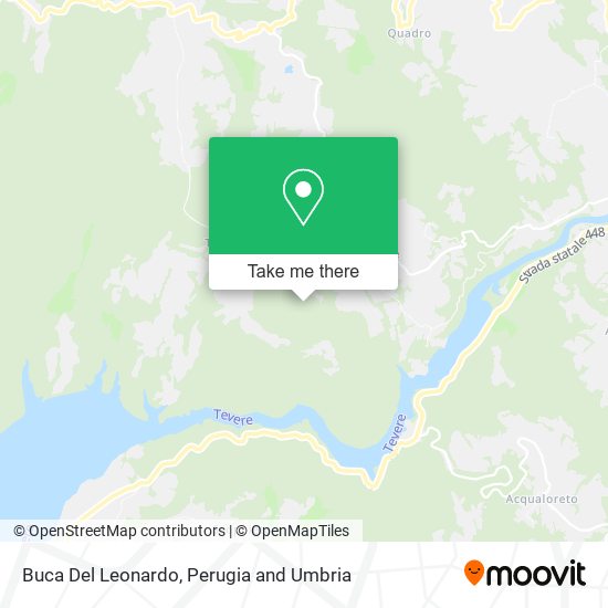 Buca Del Leonardo map