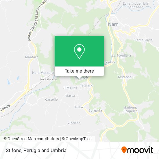 Stifone map