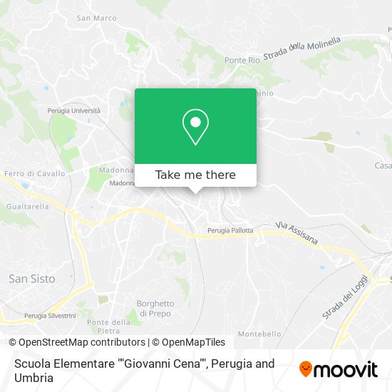 Scuola Elementare ""Giovanni Cena"" map