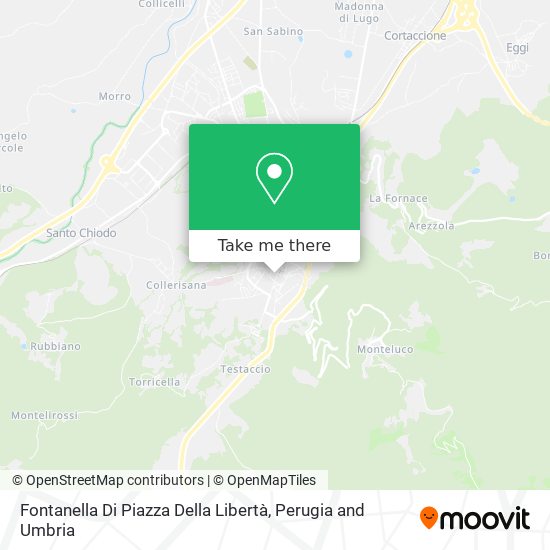 Fontanella Di Piazza Della Libertà map