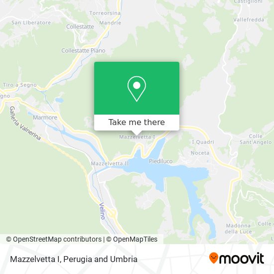 Mazzelvetta I map